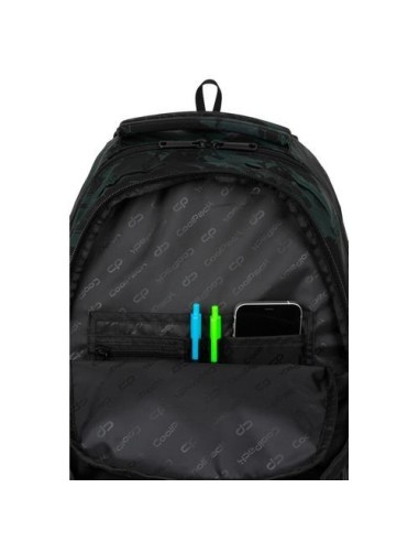 Mochila Escolar Pick Coolpack Kick Technic Green Mochilas...