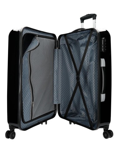 4041821 TROLLEY ABS 68CM. 4R. SPIDERMAN RED NEGRO