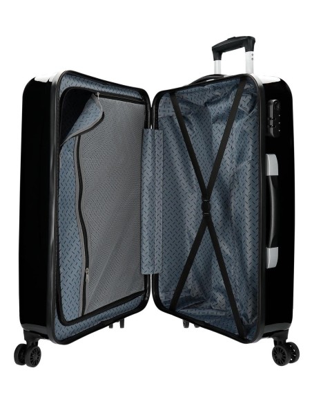 4041821 TROLLEY ABS 68CM. 4R. SPIDERMAN RED NEGRO