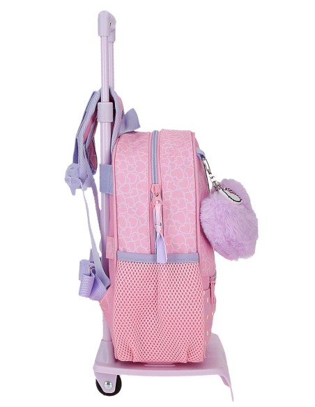 20321T1 MOCHILA ADAP. 25CM. C/CARRO. HELLO KITTY HEARTS & DO 20321T1 MOCHILA ADAP. 25CM. C/CARRO. HELLO KITTY HEARTS & DO