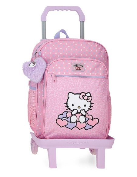 20324T1 MOCHILA ADAP. 38CM. C/CARRO. HELLO KITTY HEARTS & DO 20324T1 MOCHILA ADAP. 38CM. C/CARRO. HELLO KITTY HEARTS & DO