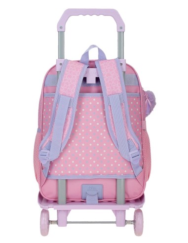 20324T1 MOCHILA ADAP. 38CM. C/CARRO. HELLO KITTY HEARTS & DO