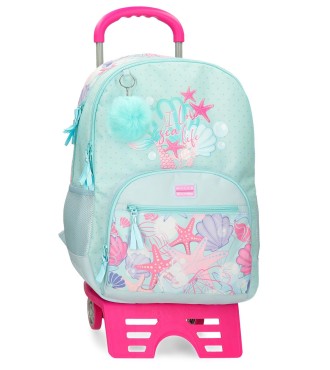 30526T1 MOCHILA ADAP. 44CM 2C. C/CARRO. MOVOM I LOVE SEA LIF