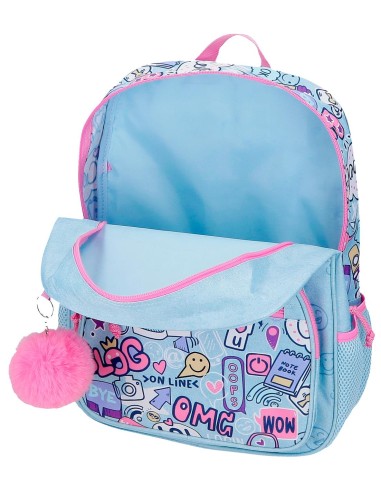 3072341 MOCHILA 38CM. MOVOM POWER GIRL