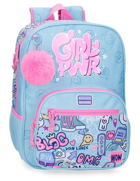 30723D1 MOCHILA ADAP. 38CM. MOVOM POWER GIRL 30723D1 MOCHILA ADAP. 38CM. MOVOM POWER GIRL