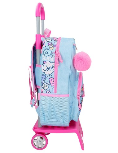 30723T1 MOCHILA ADAP. 38CM. C/CARRO. MOVOM POWER GIRL