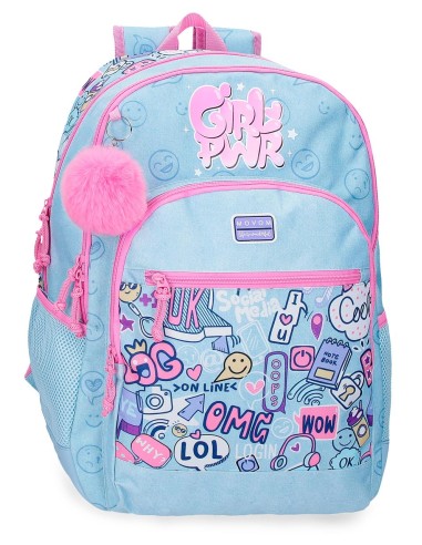 3072641 MOCHILA 44CM 2C. MOVOM POWER GIRL
