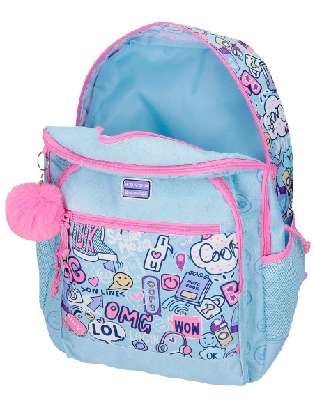 3072641 MOCHILA 44CM 2C. MOVOM POWER GIRL