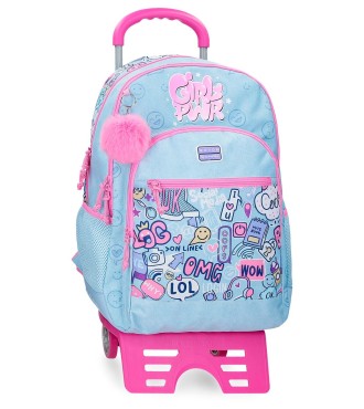 30726T1 MOCHILA ADAP. 44CM 2C. C/CARRO. MOVOM POWER GIRL