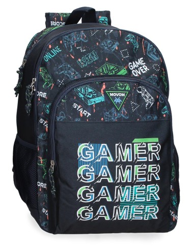 3092641 MOCHILA 44CM 2C. MOVOM GAME OVER