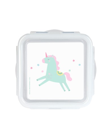 FIAMBRERA SAFTA PREESCOLAR "UNICORNIO" Neceser-Merendero ...