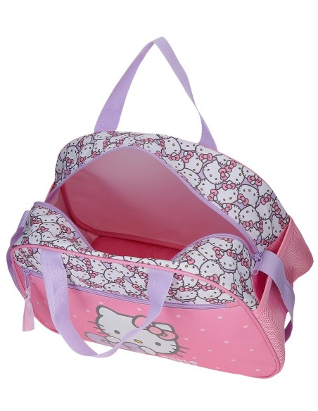 4393241 BOLSA DE VIAJE 40CM. HELLO KITTY MY FAVOURITE BOW