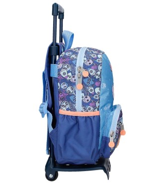 98922V1 MOCHILA ADAP. 28CM. C/CARRO. ENSO NEW FRIENDS 2