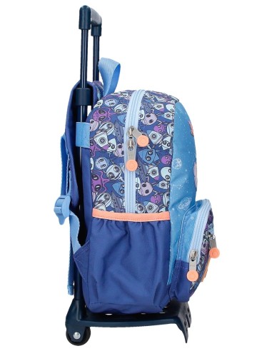 98922V1 MOCHILA ADAP. 28CM. C/CARRO. ENSO NEW FRIENDS