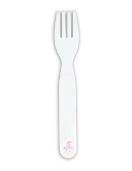 SET DE PLATOS, CUBIERTOS Y VASO SAFTA PREESCOLAR "UNICORN...