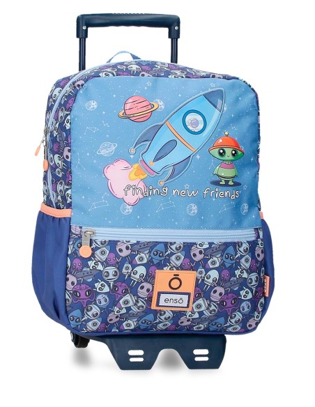 98923V1 MOCHILA ADAP. 32CM. C/CARRO. ENSO NEW FRIENDS 98923V1 MOCHILA ADAP. 32CM. C/CARRO. ENSO NEW FRIENDS