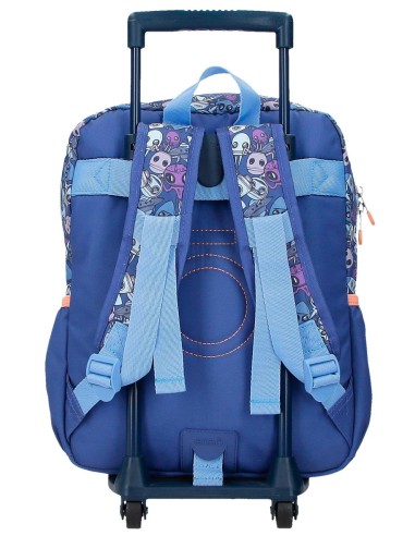 98923V1 MOCHILA ADAP. 32CM. C/CARRO. ENSO NEW FRIENDS