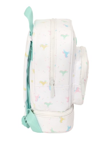 MOCHILA NEVERA GUARDERIA SAFTA PREESCOLAR "UNICORNIO" Moc...