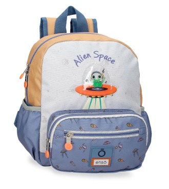 9882221 MOCHILA 28CM. ENSO ALIEN SPACE