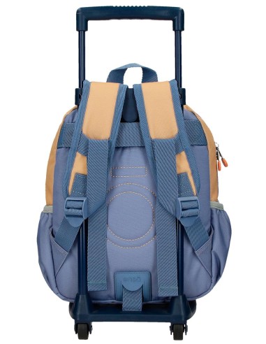 98822V1 MOCHILA ADAP. 28CM. C/CARRO. ENSO ALIEN SPACE