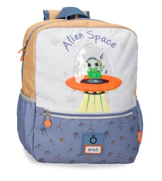 9882321 MOCHILA 33CM. ENSO ALIEN SPACE