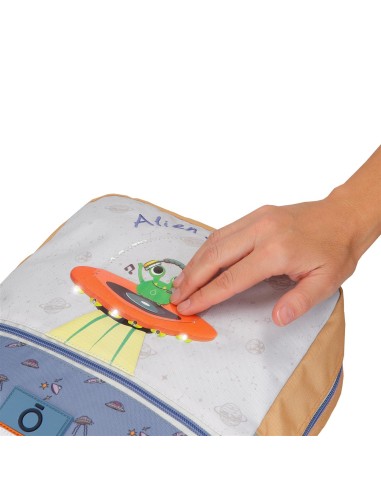9882321 MOCHILA 33CM. ENSO ALIEN SPACE