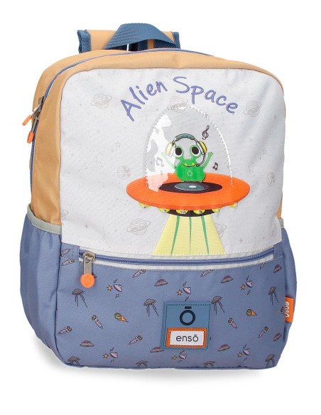 98823F1 MOCHILA ADAP. 33CM. ENSO ALIEN SPACE