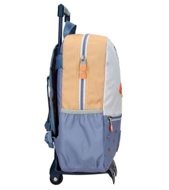 98823V1 MOCHILA ADAP. 32CM. C/CARRO. ENSO ALIEN SPACE 2