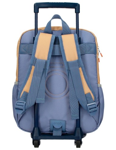 98823V1 MOCHILA ADAP. 32CM. C/CARRO. ENSO ALIEN SPACE