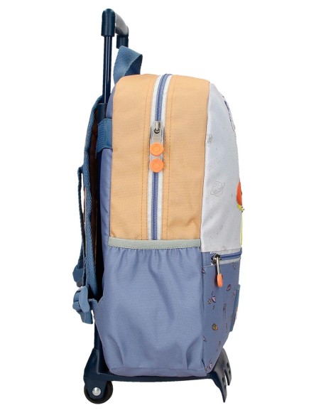 98823V1 MOCHILA ADAP. 32CM. C/CARRO. ENSO ALIEN SPACE