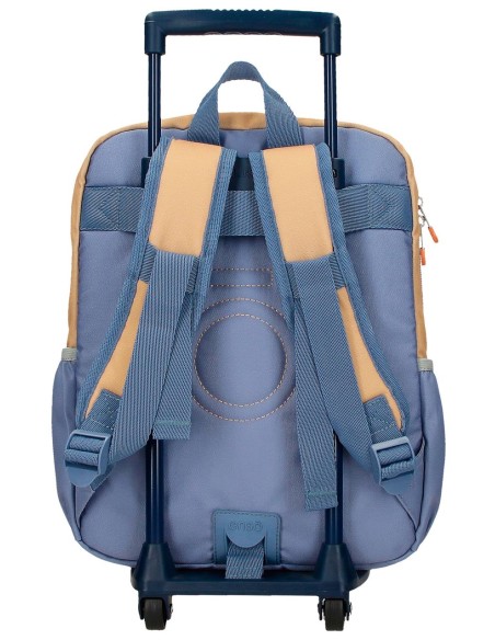 98823V1 MOCHILA ADAP. 32CM. C/CARRO. ENSO ALIEN SPACE