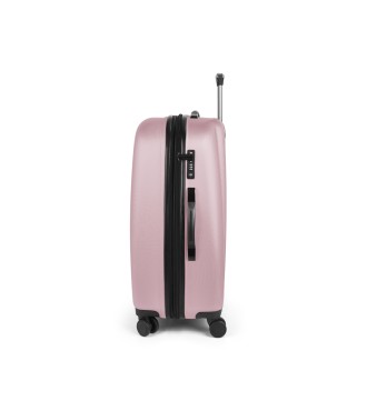 Maleta Trolley Grande Gabol Paradise Xp Rosa 2
