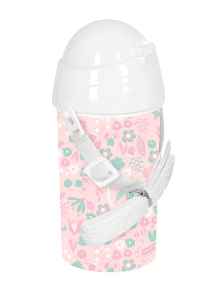 BOTELLA 500ml APERTURA AUTOM. CON PAJITA SAFTA PREESCOLAR...