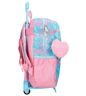 98123T1 MOCHILA ADAP. 32CM. C/CARRO. ENSO JUNGLE MOOD 2