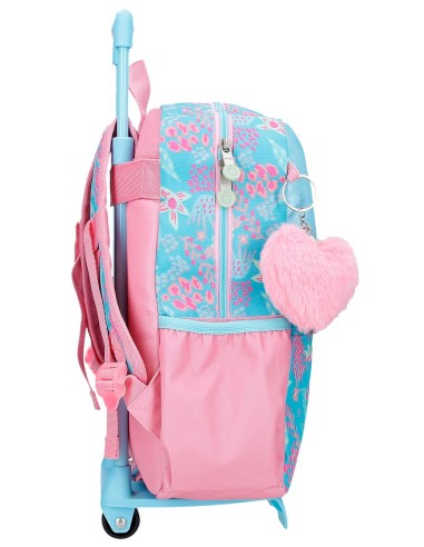 98123T1 MOCHILA ADAP. 32CM. C/CARRO. ENSO JUNGLE MOOD