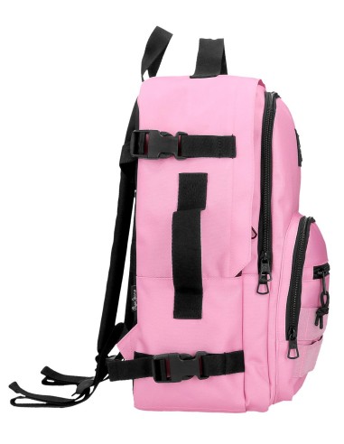 63225C9 MOCHILA ADAP. 40CM. PJL ARIS COLORFUL ROSA