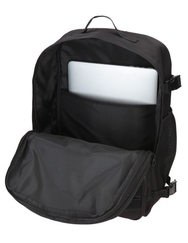 6332821 MOCHILA ADAP. 44CM. PJL ARIS EVERGREEN NEGRO