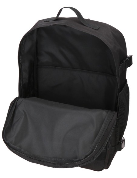 6332821 MOCHILA ADAP. 44CM. PJL ARIS EVERGREEN NEGRO