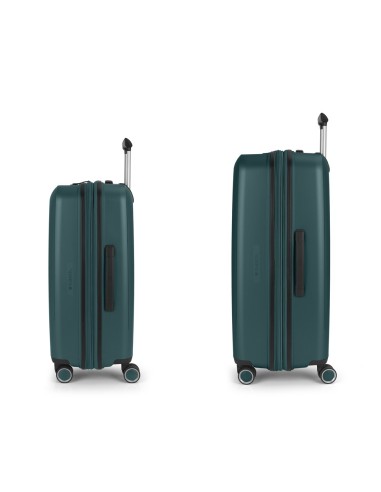 Set 2 Maletas M-L Gabol Brooklyn Verde Oscuro Juego de Ma...
