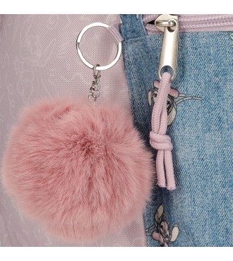 38521T1 MOCHILA ADAP. 28CM. C/CARRO. STITCH YOU ARE MAGICAL 2