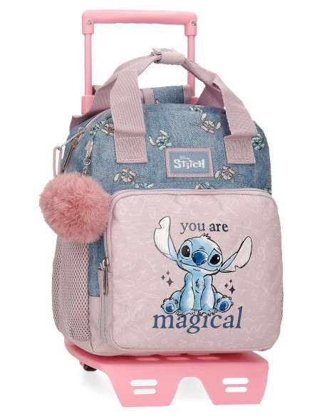 38521T1 MOCHILA ADAP. 28CM. C/CARRO. STITCH YOU ARE MAGICAL 38521T1 MOCHILA ADAP. 28CM. C/CARRO. STITCH YOU ARE MAGICAL