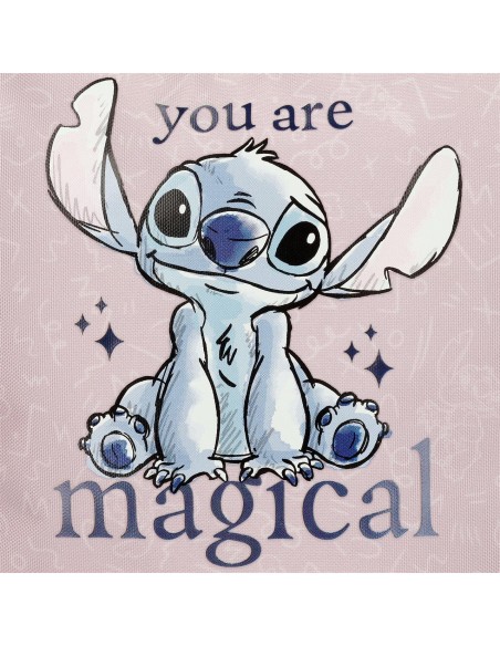 38521T1 MOCHILA ADAP. 28CM. C/CARRO. STITCH YOU ARE MAGICAL 38521T1 MOCHILA ADAP. 28CM. C/CARRO. STITCH YOU ARE MAGICAL