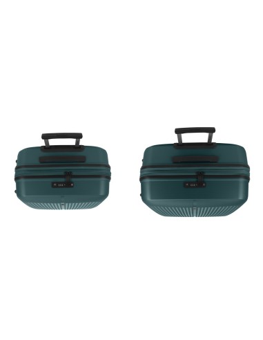 Set 2 Maletas M-L Gabol Brooklyn Verde Oscuro Juego de Ma...