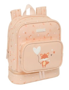 MOCHILA NEVERA GUARDERIA SAFTA PREESCOLAR "FLORES" Mochil...