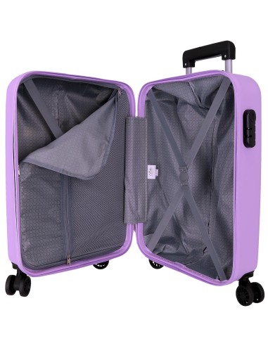 584956F SET/2 TROLLEY ABS 55-65CM. 4R. ROLL ROAD FLEX MALVA