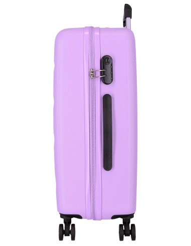 584956F SET/2 TROLLEY ABS 55-65CM. 4R. ROLL ROAD FLEX MALVA