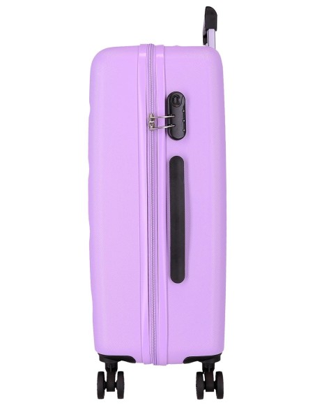 584956F SET/2 TROLLEY ABS 55-65CM. 4R. ROLL ROAD FLEX MALVA