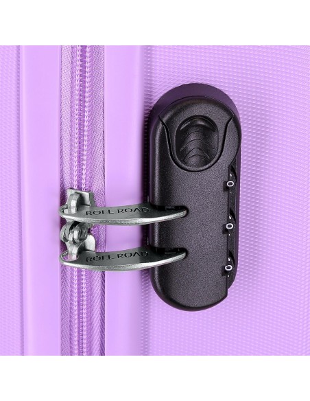 584956F SET/2 TROLLEY ABS 55-65CM. 4R. ROLL ROAD FLEX MALVA