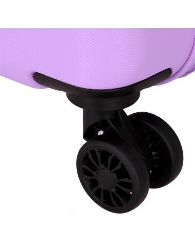 584956F SET/2 TROLLEY ABS 55-65CM. 4R. ROLL ROAD FLEX MALVA