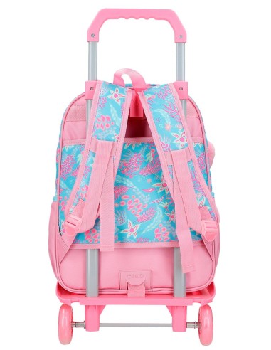 98124T1 MOCHILA ADAP. 38CM. C/CARRO. ENSO JUNGLE MOOD